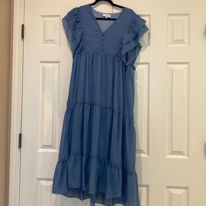 Ladies blue dress size medium